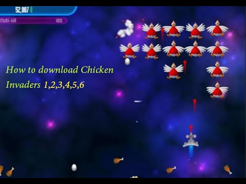 chicken invaders 6 pc